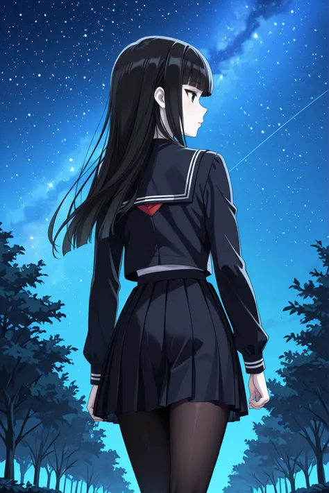 1 girl, beautiful girl,adult,18 years old,black eyes,black hair,long hair,blunt bangs,skinny,masterpiece,general,highres, ultra-detailed,very aesthetic,best quality ,best hands,best eyes,perfect anatomy,anime coloring,easynegative,anime style,white skin,bl...
