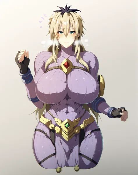 (puuzaki_puuna(punopupupu)-style:1.2), score_9, score_8_up, score_7_up, score_6_up, uncensored, miyako ishida, long hair, bangs, blonde hair, black hair, hair between eyes, green eyes, multicolored hair, two-tone hair, BREAK glow effects, godrays, Hand dra...