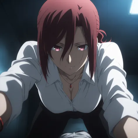 masterpiece, best quality, amazing quality, highres, absurdres, very aesthetic, high resolution, ultra detailed, perfect details, midnight,  solo, 8k, indoors, ufotable style, dark room,(),  from below, pov,
 
1girl, ufotable style, anime style,  (anime co...