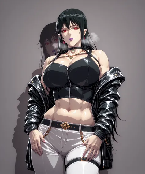 (Cirenk-style:1.2), (tanabe_(studio_tiamat)-style:1.2), ((anatomical correct)), ((Cinematic, unreal engine, eye-catching, ambient occlusion, UHD, masterpiece)), ((perfect lighting, soft shadow)), perfect body, perfect eyes, perfect fingers, gasping, heavy ...