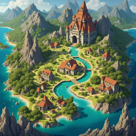 RPGなどのマップ