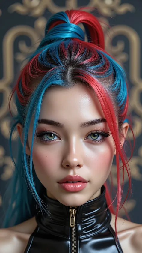  [Style: "masterpiece, realistic, (photo realistic Realism), ultra-detailed, Hyper high resolution"](Key Directive: - ("The priority is the anatomical accuracy and texture of the materials" - "Ultra-sharp human eyes with biological accuracy") { "Eyes: (aci...