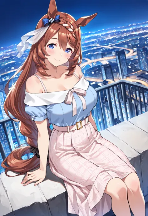 (masterpiece, best quality, perfect face:1.4), wide angle, super creek \(umamusume\), horse ears, ear ornament, horse tail, tail on the lower back, proportional body, proportional, beautiful hair, beautiful face, beautiful detailed eyes, beautiful clavicle...