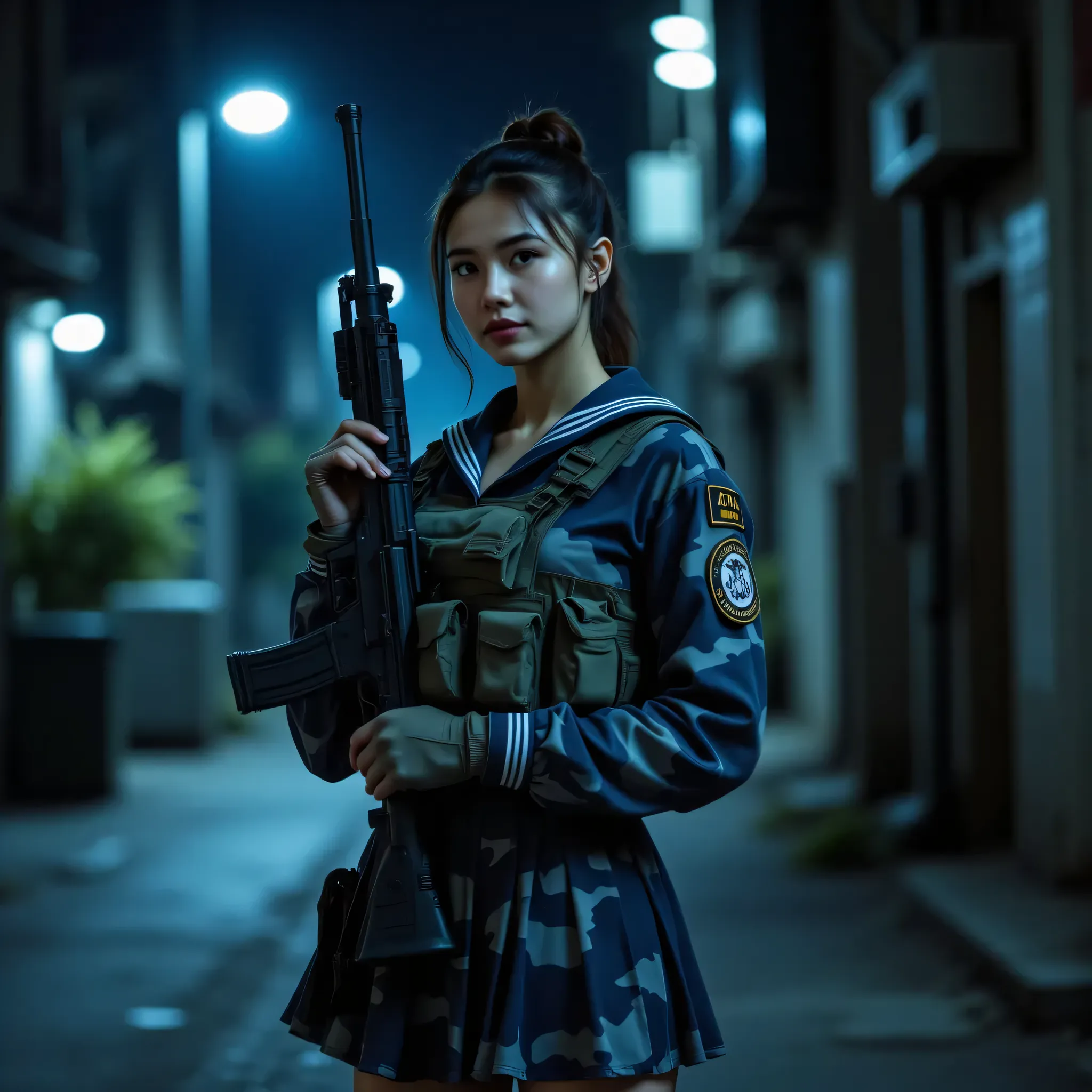 決意した女戦士🔫