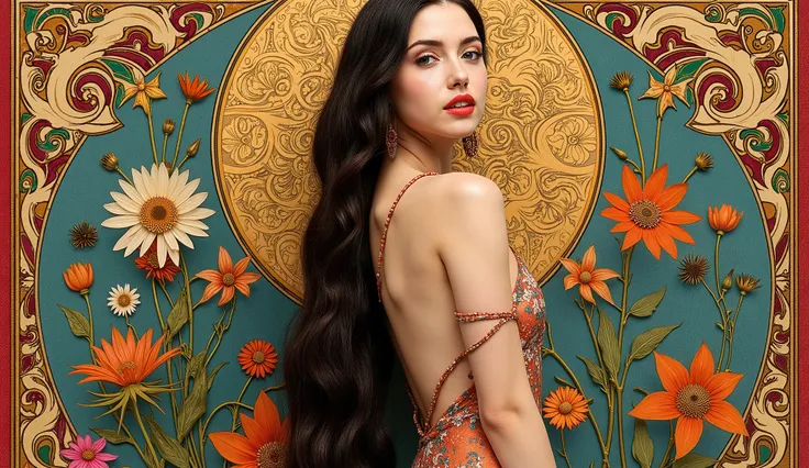 ((最高品質)), ((masterpiece)), ( 詳細),female , ,30yers old, beauty, metal band vocalist, information(masterpiece, Best Quality, bst quality, Official Art, beautiful and aesthetic :1.2), ( 1 girl), Extremely Detailed ,( Fractal Art :1.3),colorful, Best details,...
