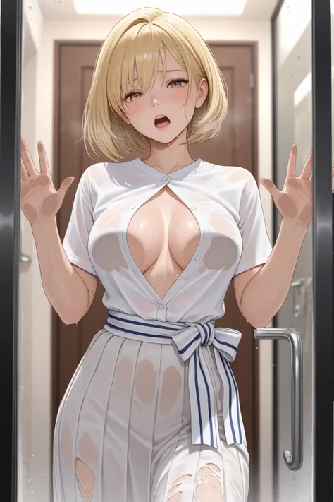 助けを求める女性 SDXL v1.0