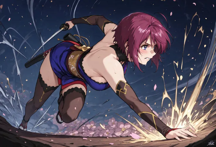 score_9, score_8_up, score_7_up,BREAK,masterpiece, best quality,,amazing quality,source_anime,anime coloring, absurdres,A very detailed and Hi-Res image、lightning crackling around, (beautiful and detailed face),1girl,(solo),(((lunamaria:1.1))),1girl,,(((Lu...