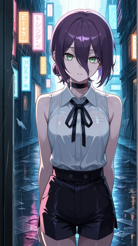 BREAK looking at viewer, BREAK (masterpiece:1.2), best quality, high resolution, unity 8k wallpaper, (illustration:0.8), (beautiful detailed eyes:1.6), extremely detailed face, perfect lighting, extremely detailed CG, (perfect anatomy),Neon city night, hea...