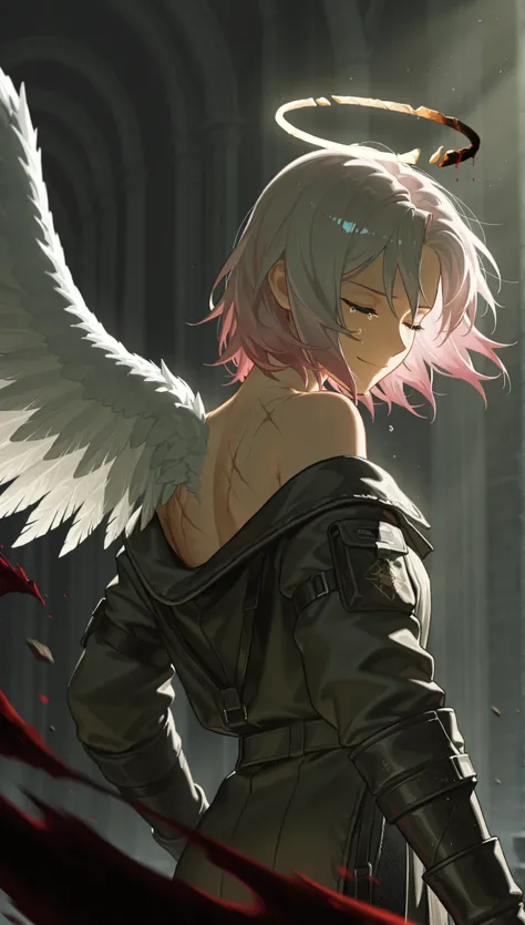 in the style of [arknights|(748cmstyle:0.5)], god rays, darkness, dark souls, dramatic lighting,cinematic shot,mature, masterpiece, best quality, amazing quality, very aesthetic, high resolution, ultra-detailed, backlighting, backlit, dramatic, absurdres, ...