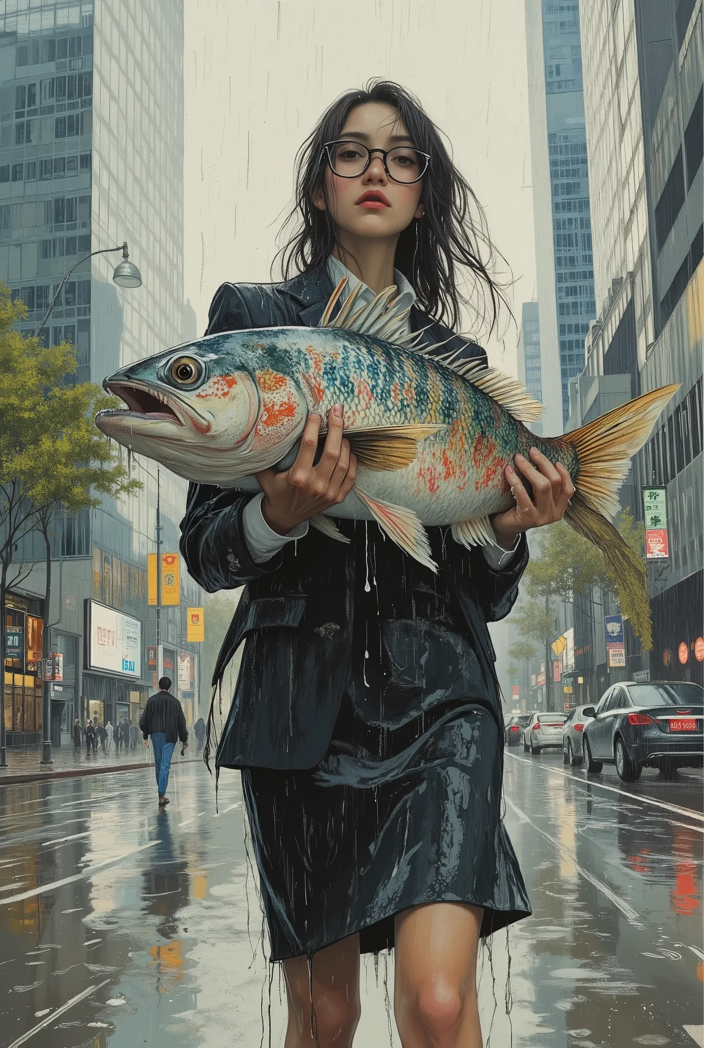 The Weird Girl Who Caught a Weirder Fish