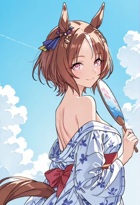 
{{{1woman:1.3}}}, ,{{{ Sakura Laurel:1.5,laurel hair ornament,Flower-patterned eyes,flower-patterned eyes,Uma Musume:1.4,Horse Ears:1.4,Horse Tail,}}},{{{medium breasts }}}{{{masterpiece}}},{{{top quality}}}, {{Super Detailed}},  {{very delicate and beaut...