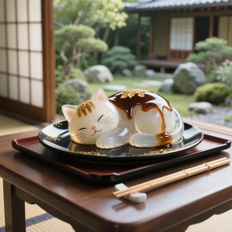 Japanese Wagashi Cat