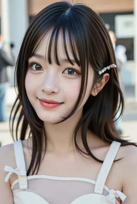 {{focuses on the face: 1.8},{{focus on the eyes: 1.8}},{{Focus on your eyes :1.6}},{{{top quality: 1.8}}}, {top quality: 1.8}, {bang:1.8}},,{natural makeup: 1.8},{{Clear Eyes: 1.8}, {Beautiful Fingertips:nail polish:1.8}, {professional lighting)}},{high-pr...