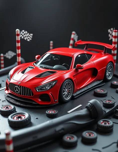 Cars-themed Cake