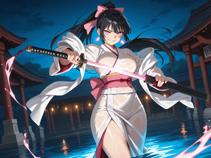 (anime coloring),(anime style),(masterpiece:1.2), (best quality:1.2), (very aesthetic:1.2), (absurdres:1.2), (detailed background:1.2),(newest),(highly detailed),(dynamic lighting), kagari hiyuki (kagurabachi),1girl, kagari hiyuki, black hair, long hair ha...