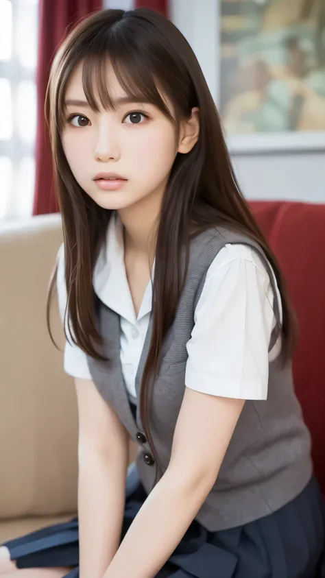 top quality, face focus, soft light in a mental hospital, super high resolution, (photorealistic:1.4), raw photo,
1 Japanese, solo, cute, (pupil, Individual Eye Light), detailed beautiful face, (Big Chest),(High-resolution details of human skin texture),...