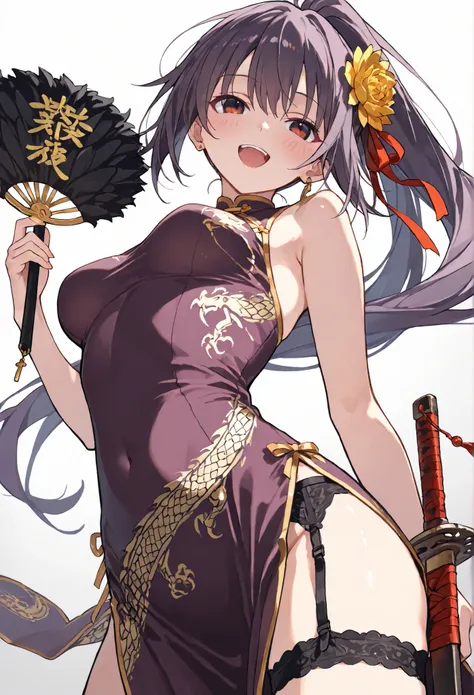 1woman:1.3}}}, ,{{{schoolgirl,黒い髪,Long Ponytail,red ribbon from below,Dark Eyes}}},{{{medium breasts:1.4}}},{{{masterpiece}}},{{{top quality}}}, {{Super Detailed}}, {{very delicate and beautiful}}}, {{{8k}}},{{{flat color:1.0}},{{{type-moon:1.5},{{{face fo...