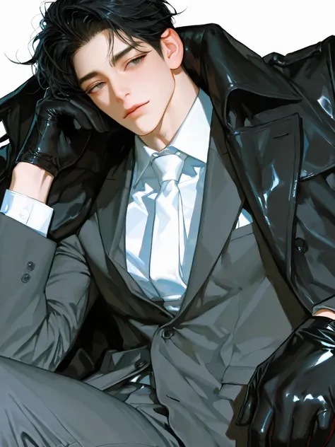 {{8k , beautiful masterpiece , 23 year old male , handsome , refreshing , mature , one person , male centered , handsome man
, thick paint , perfect eyes , semi-realistic art , semi-realistic art style , looking straight ahead , top quality , amazing qual...