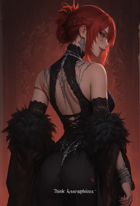 Character Name: Seraphina Valerius (Often referred to as "The Crimson Ice Queen")
Age: 28
Gender: Female
Appearance:
Hair: Long, flowing, red and the color of freshly spilled blood. It cascades down her back, often styled in intricate braids or elabora...