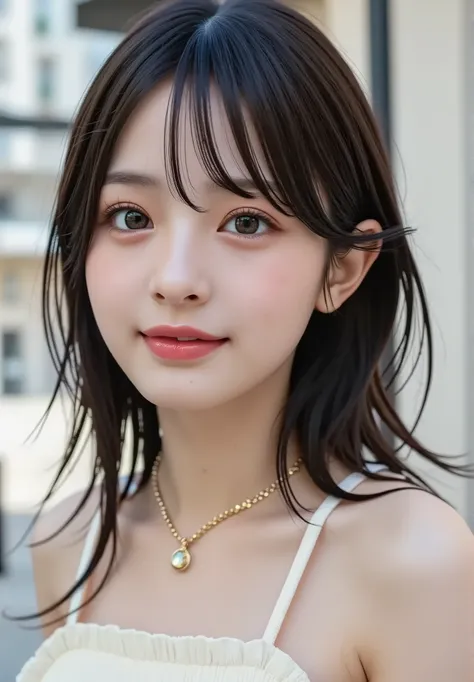 {{top quality:1.8}}}, {masterpiece:1.8}, {:1.8}},,{natural makeup:1.8},{{Extremely elaborate facial eyes:1.8}, {{ Beautiful pale skin }}}, {professional lighting)}},{High precision selection},{{{{Picture of a face above the chest}}}},{{one high school girl...