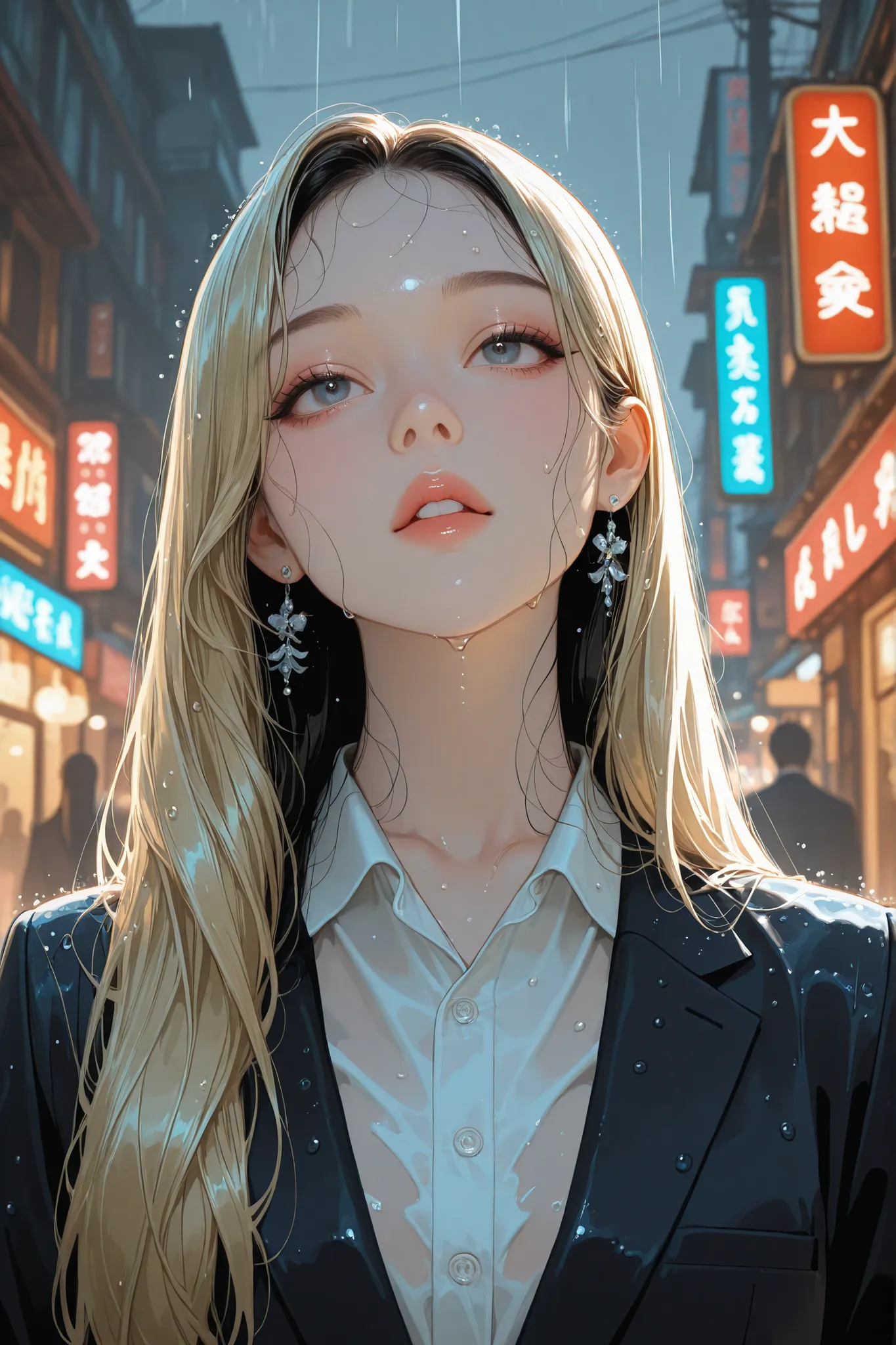 masterpiece,best quality,absurdres,highres,newest,
1girl,solo,korean idol,blonde hair,K-POP,beautiful,(aegyo sal), upper body, business suit, 
HDR,8K,high contrast,very aesthetic,high resolution,absurdres,newest,masterpiece,best quality,amazing quality, ra...