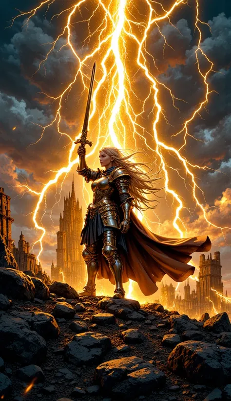 ⚡雷神を宿す女戦士⚔