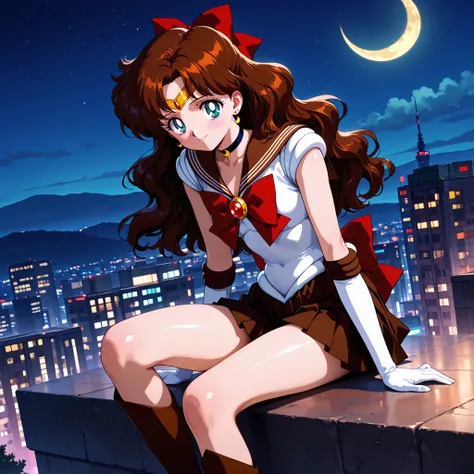 masterpiece, amazing quality, best quality, ultra-detailed, 8K, illustration, clear skin, ultra-detailed-eyes, soft skin, very awa, very as2, soft body, 1990s \(style\), official art, lil girl, 1 girl, cute face, teal eyes, brown hair, medium length hair, ...