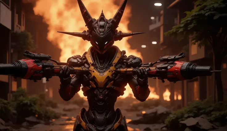Quality\(8k、 VERY DETAILED CG UNIT WALLPAPER 、masterpiece、  高解像度超高Quality  、 reality、Full Body、Synthetic organisms of praying mantises and cats、weapons、 Flames are reflected on the body  、 Background、AFTER EXPLOSION IN THE JUNGLE、is burning

MODEL
[Flux]リア...