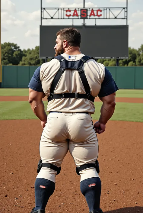 highly detailed, Award winning, dynamic, realistic, highest quality, 32k uhd, incredibly detailed, intricately detailed, ultra detailed, ultra high quality, high detail, ultra detailed, masterpiece, back view, full body, 1men, (white european man), (wearin...