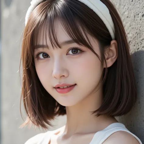 NSFW, (Uncensored), (Highest Quality), (Ultra-Precise CG 16K Wallpaper), (Realistic), (High Saturation), (Sharp), Beautiful Detailed Shading, Beautiful Natural Lighting, Beautiful Detail Glow, Natural Light, Depth of Field, (Mature 24 year old woman, One p...