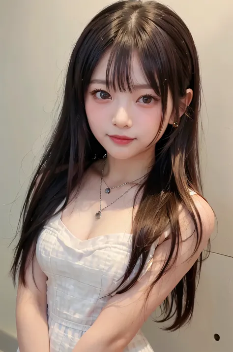 (top quality、8k、32K、masterpiece)、(realistic)、(realistic:1.2)、(high resolution)、very detailed、very pretty face and eyes、1 、round face、Tight Waist、Delicate Body、(close、top quality、Attention to Details、rich skin details)、(top quality、8k、oil:1.2)、(realistic、re...