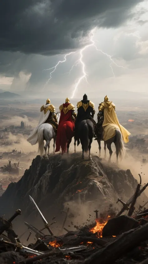 Os 4 cavaleiros do apocalipse!