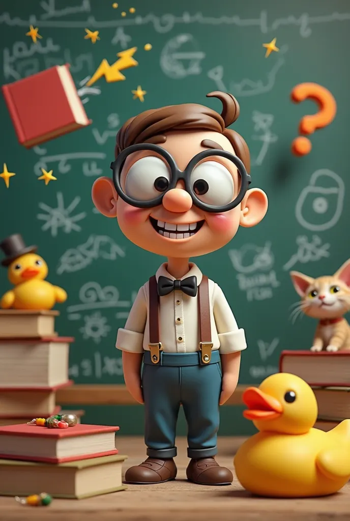Lil Genius in Class! 🧠