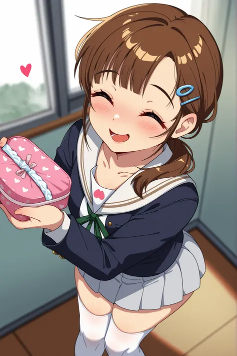 a high-quality digital drawing, clean and sharp details, anatomically correct, ((vibrant colors)), 1girl, ((cinematic lighting)), (masterpiece), (8k quality), (top rated on pixiv), (cutiepie), sfw, (moe), (open mouth),

break,
((short round face)), natural...