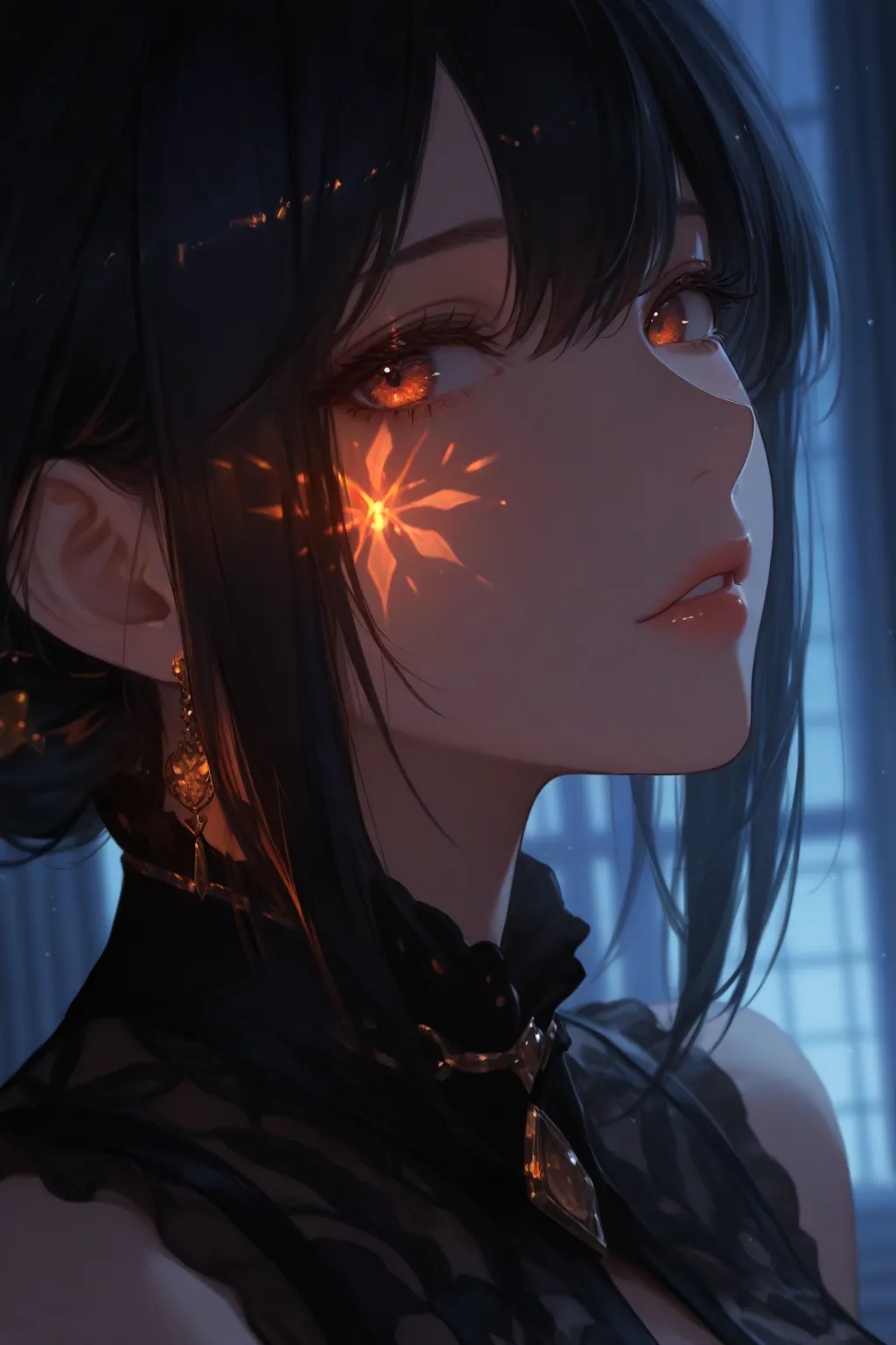 masterpiece, best quality, very aesthetic, ultra-detailed, absurdres, 1girl, backdrop glow, cinematic mist, diffused light