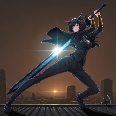 in the style of [arknights|(748cmstyle:0.5)], god rays, darkness, dark souls, dramatic lighting,cinematic shot, masterpiece, best quality, amazing quality, very aesthetic, high resolution, ultra-detailed, 4k, gacha sprite,
1girl, solo, upper body focus, co...