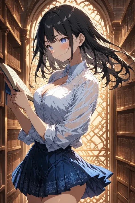 masterpiece, anime artwork, score_9_up, score_8_up, flat anime style, 1girl, 20 years old, delicate Japanese facial features, soft angular jawline, high cheekbones with subtle definition, small refined nose, naturally arched eyebrows, large expressive sapp...