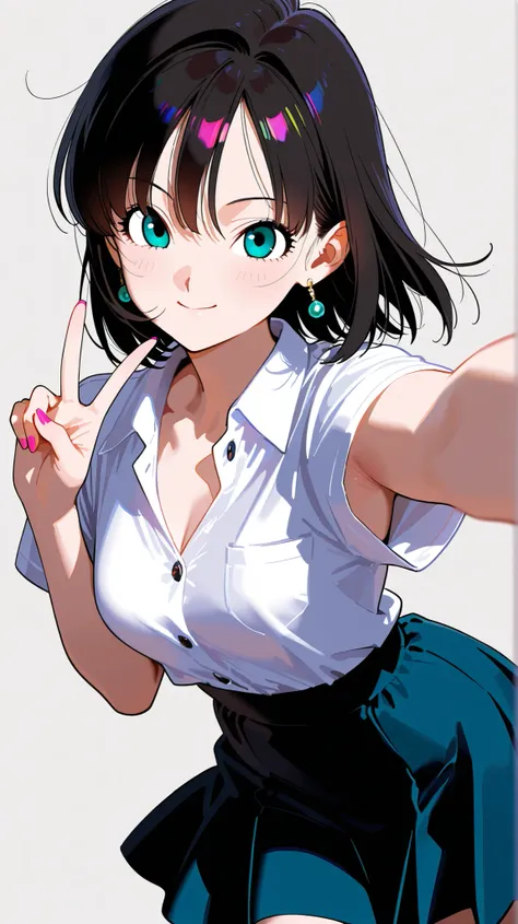 masterpiece,top quality,Super Detailed、high definition、8K Quality、simple background、Adult, toned body、Fantasy world clothes、Fight motion、Combat style、Dynamic、confront the enemy、nail、Let's talk a secret、kiss、moving violently、HAIRCOLOR random、Smile Yan、beaut...