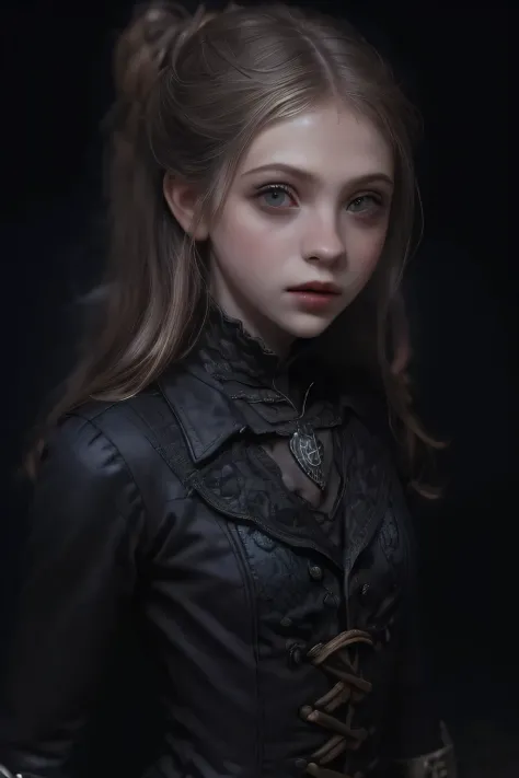 ((best quality)), ((masterpiece)), (detailed), perfect face (((mastepiece, of the highest quality, super detailed))), ((plain dark background)), ((photorealistic)), Dark fantasy art, dark fantasy, ((gothic art)), ((Bloodborne inspired)), (Georgian era ins...