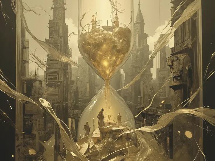 City in an hourglass