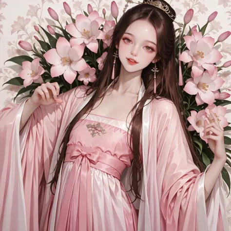 very aesthetic, 걸작, 고해상도, 8k 해상도, high contrast, (semi-realistic), newest, koreanai, best_quality, finely_detailed_eyes_and_detailed_face, (1 girl), beautiful,  pretty, fantasy, solo, long_hair, (no bangs, forehead exposed), flat_chest, skinny, round_face,...