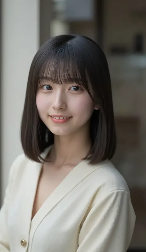 dark haired　Height: 146 cm　my chest is C cup　small tits　Beautiful girl
