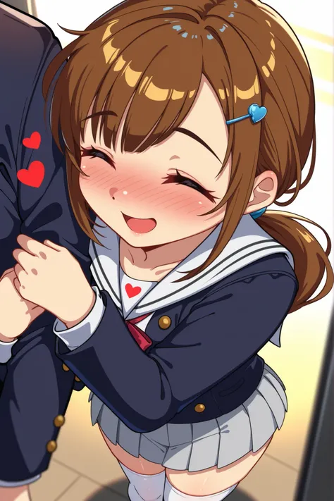 a high-quality digital drawing, clean and sharp details, anatomically correct, ((vibrant colors)), 1girl, ((cinematic lighting)), (masterpiece), (8k quality), (top rated on pixiv), (cutiepie), sfw, (moe), (open mouth),

break,
((short round face)), natural...