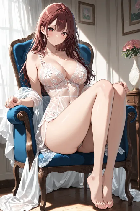 座っている女の子10 v1.0
