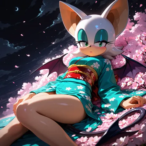 masterpiece, amazing quality, best quality, ultra-detailed, 8K, illustration, clear skin, ultra-detailed-eyes, soft skin, very awa, very as2, soft body, 1990s \(style\), official art, rouge, animal ears, bat ears, bat girl, ((bat tail)), bat wings, eyeline...