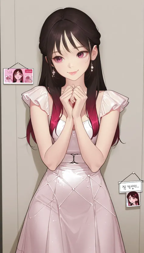 masterpiece、top quality、High precision in selection、high quality images、8k, 1 woman、perfect hands、 skin and clothing texture 、 beautiful eye expression 、Shiny latte-colored hair,long hair, Manga inspired by Lee Jong Suk, trending on deviantArt, realism, d...