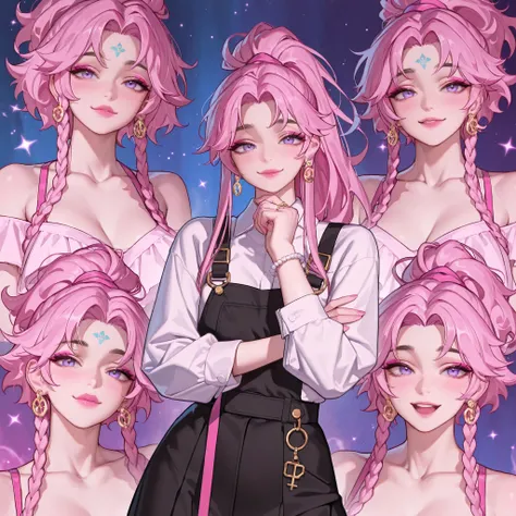 Full Description of the Character Suggested Race: a human character African Origin, Female Gender. Overall appearance : Cor da pele: Skin rich in shades of dark brown, warm and very well illuminated, such as polished ebony. A radiant and vibrant skin tone...