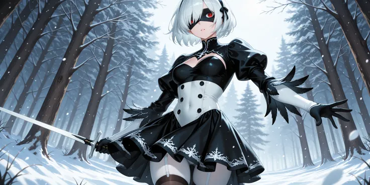 2B 挥剑
