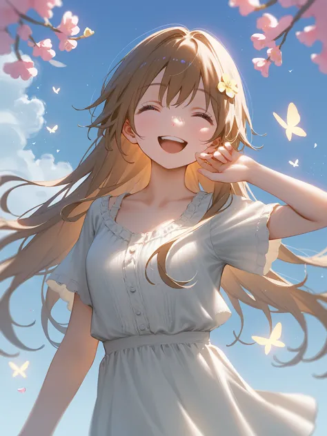 森、Score_9,Score_8_up,Score_7_up,highest quality,detailed,slim,brown long straight hair,  1girl,looking Happy,Happy with me、front veiw,
全身図,魔女、魔女の衣装、えっな魔女、