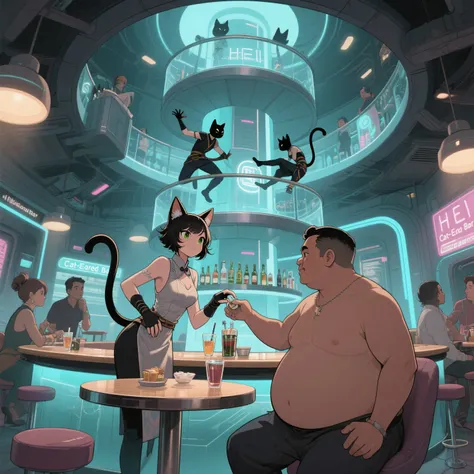 Night at the Cyber Bar 🌙🍸